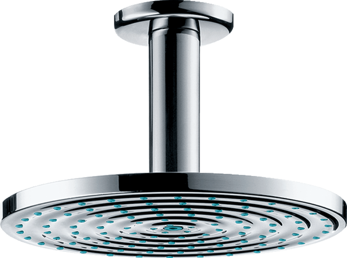 Hansgrohe Raindance S Overhead Shower 180 1jet Rainair With Ceiling Connector - Chrome - 27478000 - TAP 'N' SHOWER