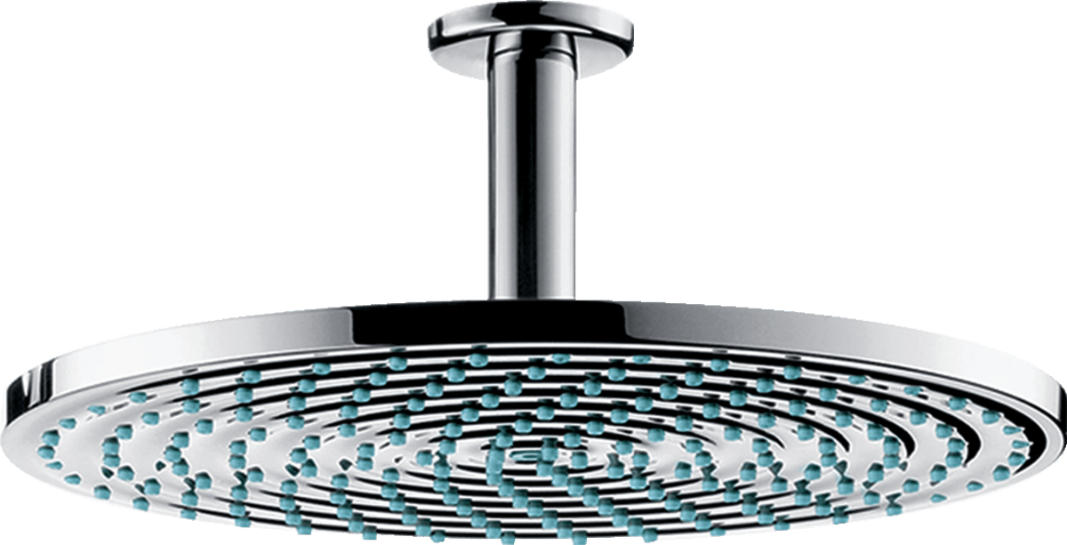 Hansgrohe Raindance S Overhead Shower 300 1jet With Ceiling Connector - Chrome - 27494000 - TAP 'N' SHOWER