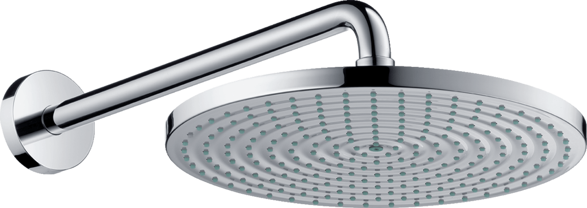 Hansgrohe Raindance S Overhead Shower 300 1jet Ecosmart 9 L/min With Shower Arm - Chrome - 26601000 - TAP 'N' SHOWER