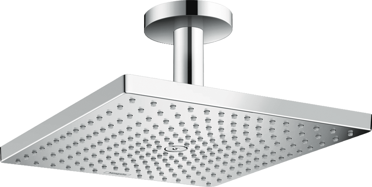 hansgrohe Raindance E Overhead shower 300 1jet EcoSmart 9 l/min with ceiling connector - Chrome - 26251000 - TAP 'N' SHOWER