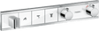 Hansgrohe Rainselect Thermostatic Mixer For Concealed Installation For 3 Outlets - White/Chrome - 15356400 - TAP 'N' SHOWER