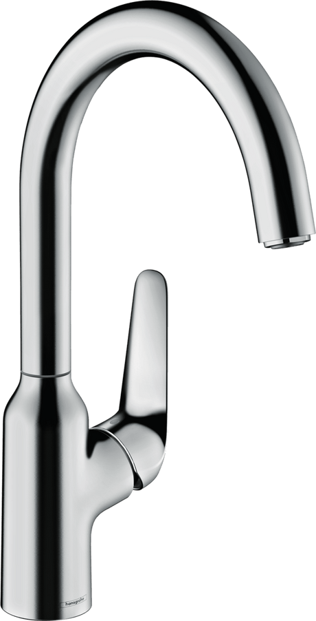 Hansgrohe Focus M42 Single Lever Kitchen Mixer 220 Single Spray Mode - Chrome - 71802000 - TAP 'N' SHOWER