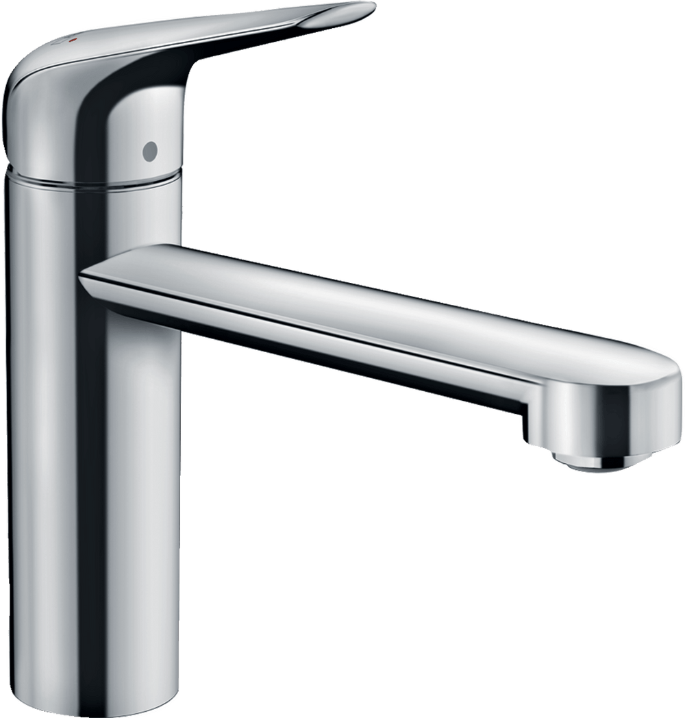 Hansgrohe Focus M42 Single Lever Kitchen Mixer 120 Coolstart Eco Single Spray Mode - Chrome - 71864000 - TAP 'N' SHOWER