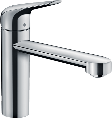 Hansgrohe Focus M42 Single Lever Kitchen Mixer 120 Coolstart Eco Single Spray Mode - Chrome - 71864000 - TAP 'N' SHOWER