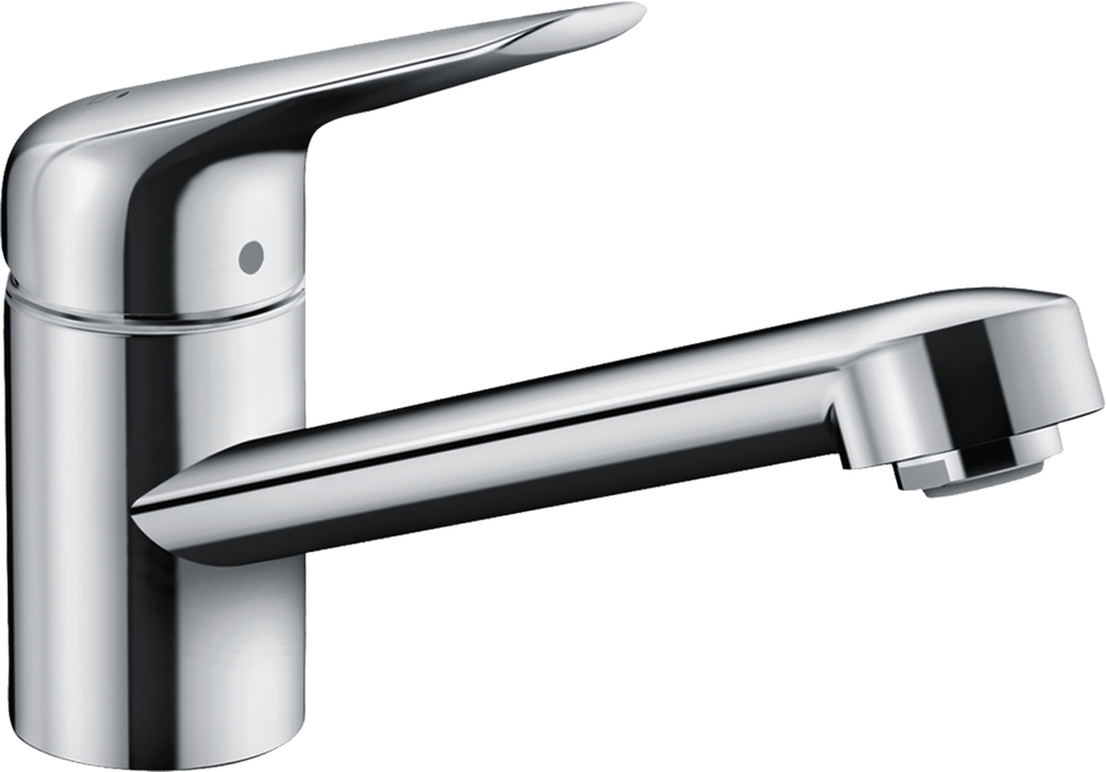 Hansgrohe Focus M42 Single Lever Kitchen Mixer 100 Coolstart Eco Single Spray Mode - Chrome - 71866000 - TAP 'N' SHOWER