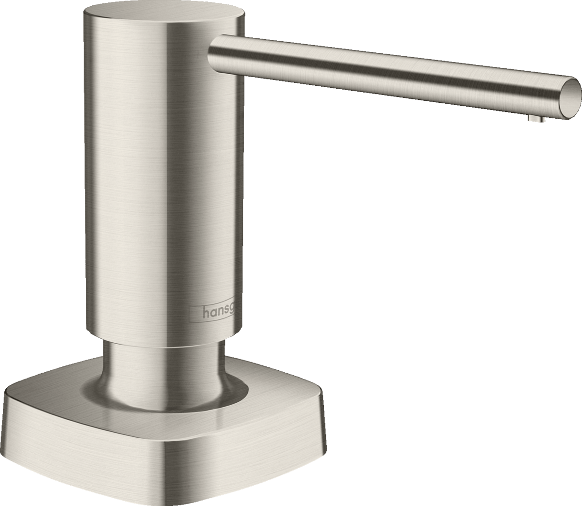 Hansgrohe A71 Soap Dispenser - Stainless Steel - 40468800 - TAP 'N' SHOWER