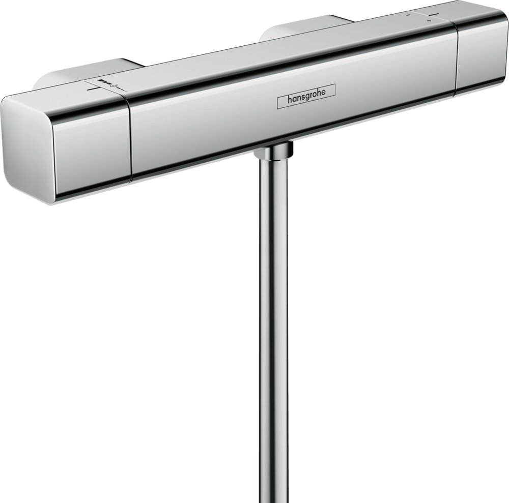 Hansgrohe Ecostat E Shower Thermostat For Exposed Installation - Chrome - 15773000 - TAP 'N' SHOWER