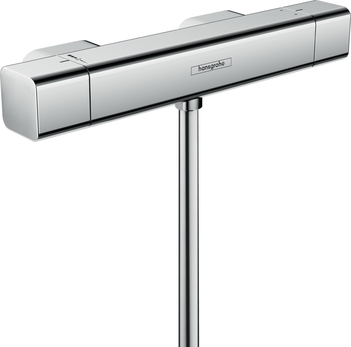 Hansgrohe Ecostat E Shower Thermostat For Exposed Installation - Chrome - 15773000 - TAP 'N' SHOWER