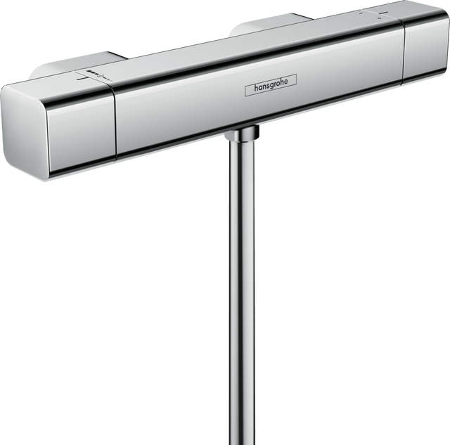 Hansgrohe Ecostat E Shower Thermostat For Exposed Installation - Chrome - 15773000 - TAP 'N' SHOWER