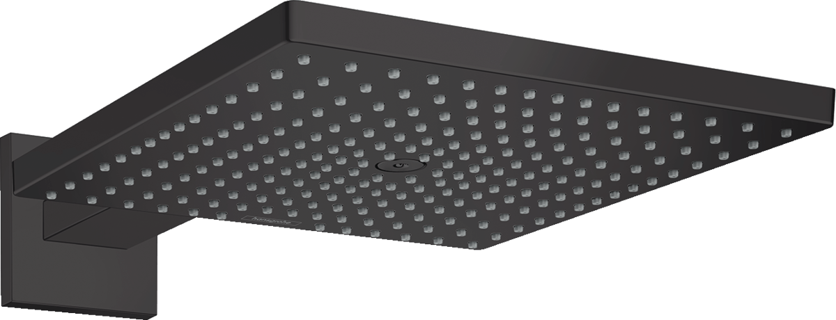 Hansgrohe Raindance E Overhead Shower 300 1jet with Shower Arm - Matt Black - 26238670 - TAP 'N' SHOWER