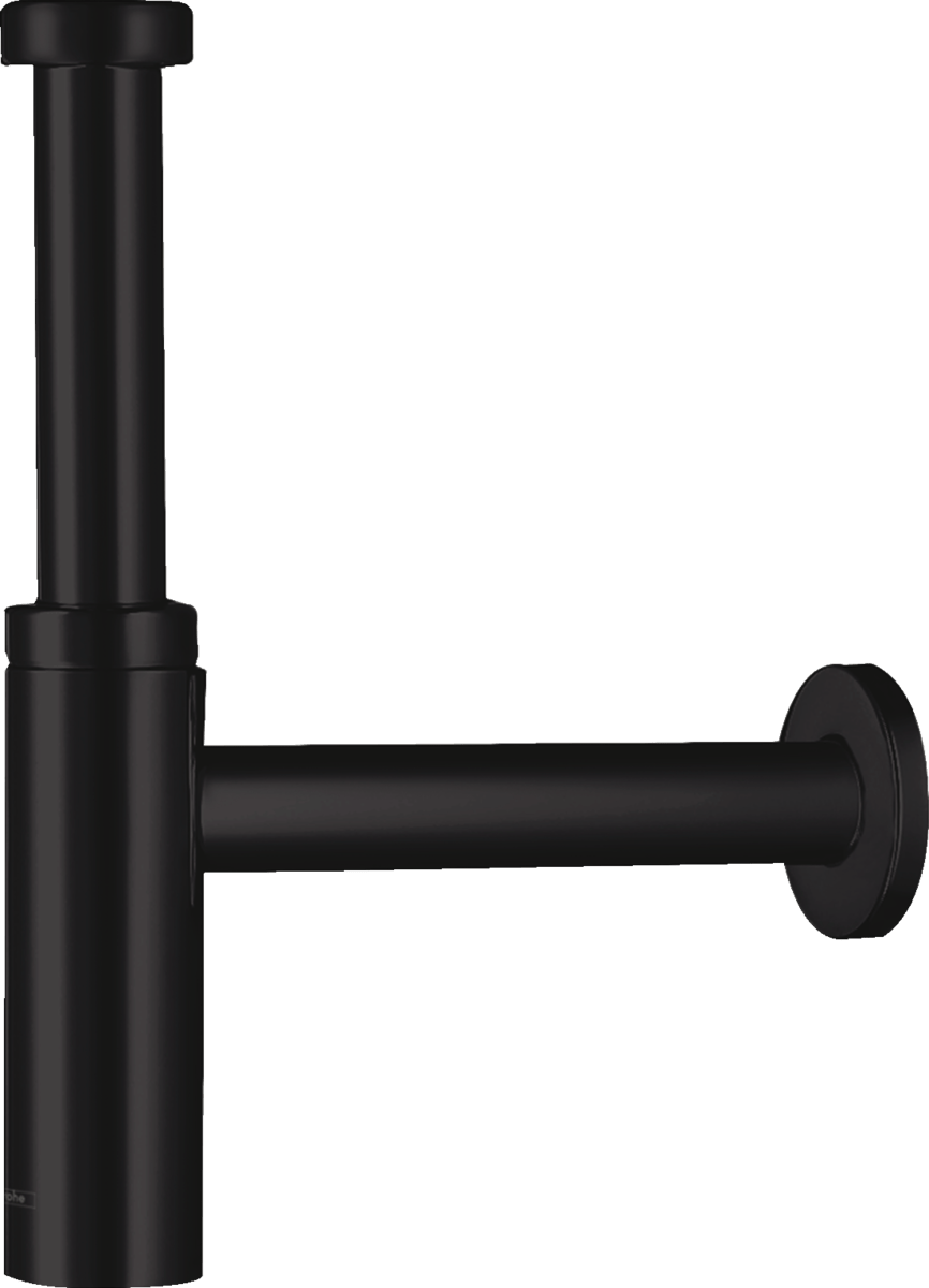 Hansgrohe Bottle Trap Flowstar S - Matt Black - 52105670 - TAP 'N' SHOWER
