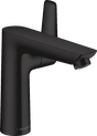 Hansgrohe Talis E Single Lever Basin Mixer 150 with Pop - up Waste - Matt Black - 71754670 - TAP 'N' SHOWER