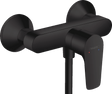Hansgrohe Talis E Single Lever Manual Shower Mixer For Exposed Installation - Matt Black - 71760670 - TAP 'N' SHOWER