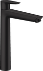 Hansgrohe Talis E Single Lever Basin Mixer 240 with Pop - up Waste - Matt Black - 71716670 - TAP 'N' SHOWER