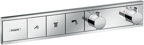 Hansgrohe Rainselect Thermostat For Concealed Installation For 3 Functions - Chrome - 15381000 - TAP 'N' SHOWER