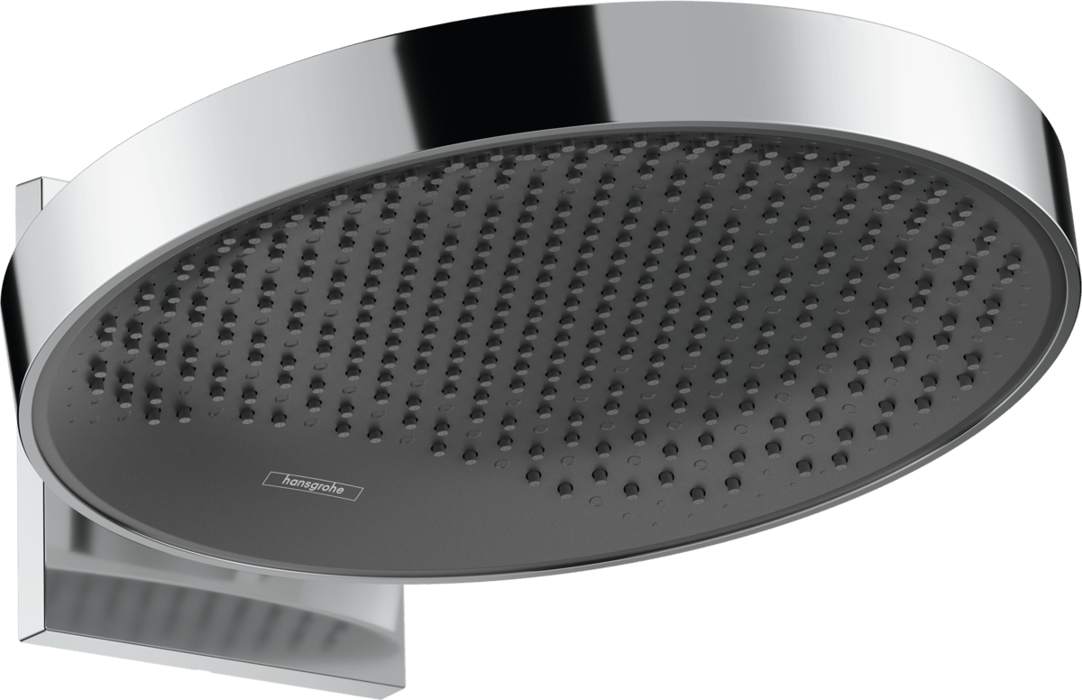 Hansgrohe Rainfinity Overhead Shower 360 1jet With Wall Connector - Chrome - 26230000 - TAP 'N' SHOWER