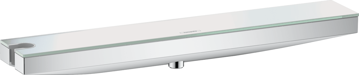 Hansgrohe Rainfinity Wall Outlet Porter 500 with Shower Holder And Shower Shelf Left - Chrome - 26843000 - TAP 'N' SHOWER