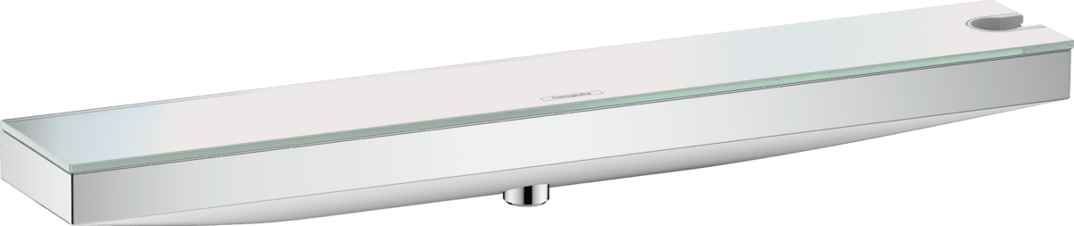 Hansgrohe Rainfinity Wall Outlet Porter 500 With Shower Holder And Shower Shelf Right - Chrome - 26858000 - TAP 'N' SHOWER