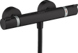 Hansgrohe Ecostat Thermostatic Shower Mixer Comfort For Exposed Installation - Matt Black - 13116670 - TAP 'N' SHOWER