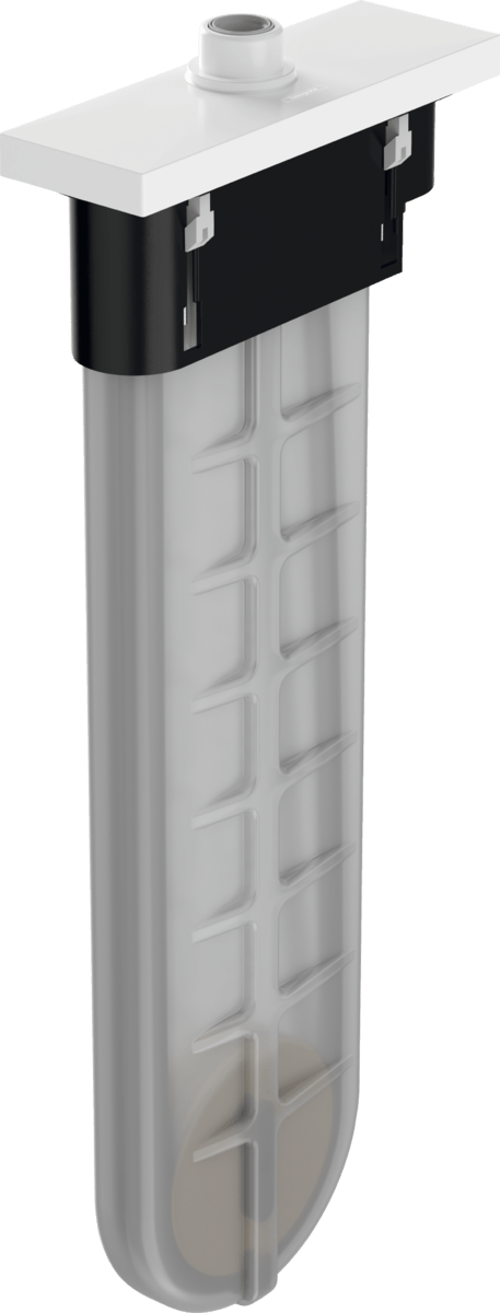 Hansgrohe sBox Finish Set Square - Matt White - 28010700 - TAP 'N' SHOWER