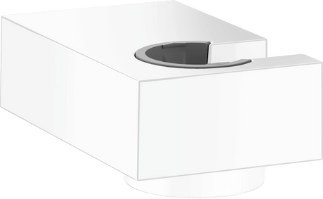 Hansgrohe Shower Holder Porter E - Matt White - 28387700 - TAP 'N' SHOWER