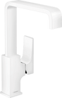 Hansgrohe Metropol Single Lever Basin Mixer 230 with Lever Handle And Push - open Waste - Matt White - 32511700 - TAP 'N' SHOWER