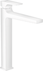 Hansgrohe Metropol Single Lever Basin Mixer 260 with Lever Handle For Wash Bowls With Push - open Waste - Matt White - 32512700 - TAP 'N' SHOWER