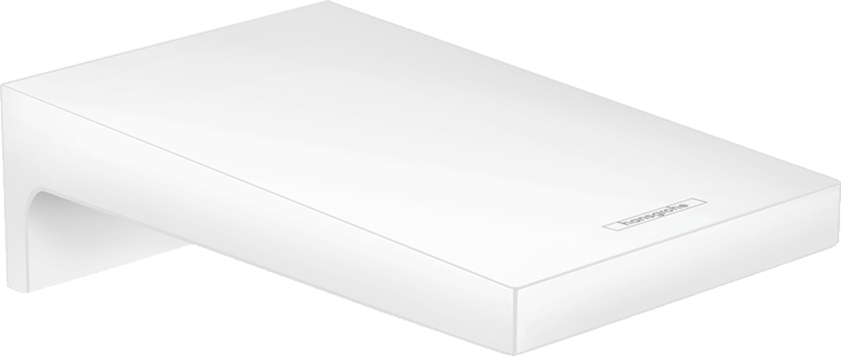 Hansgrohe Metropol Bath Spout 185mm - Matt White - 32543700 - TAP 'N' SHOWER