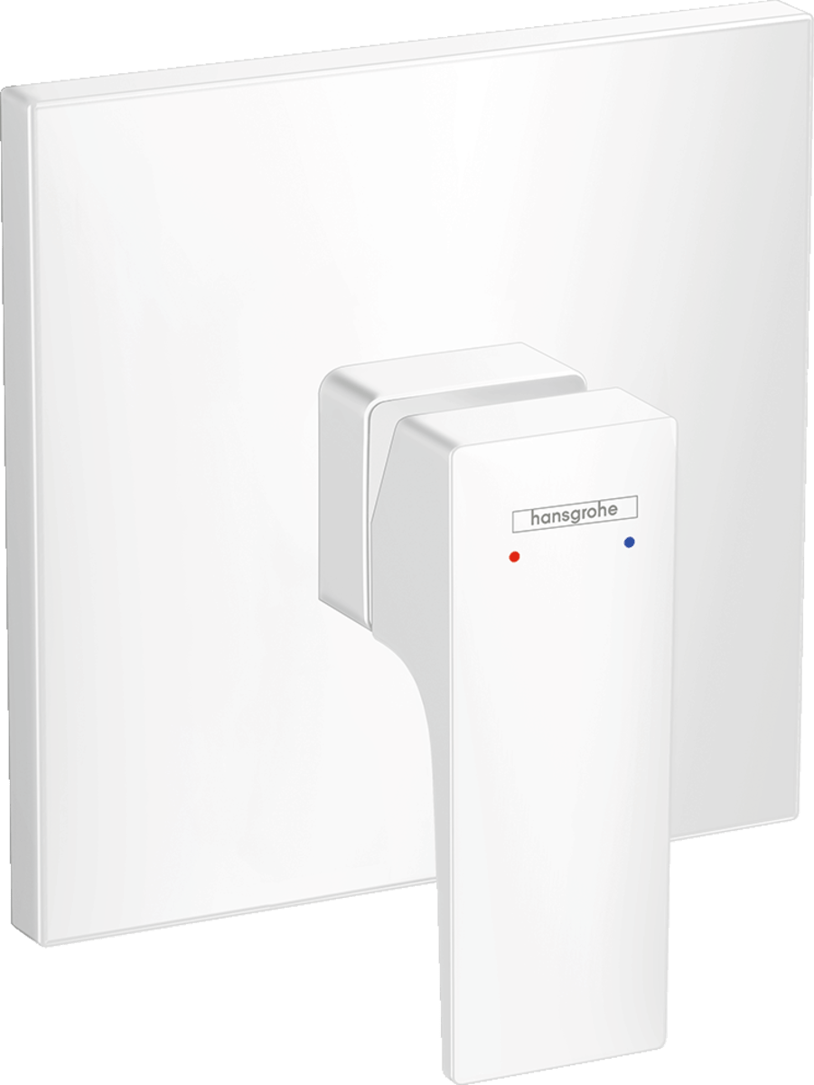 Hansgrohe Metropol Single Lever Manual Shower Mixer For Concealed Installation With Lever Handle - Matt White - 32565700 - TAP 'N' SHOWER