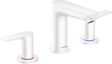 Hansgrohe Talis E 3 - hole Basin Mixer With Pop - up Waste - Matt White - 71733700 - TAP 'N' SHOWER