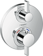 Hansgrohe Ecostat S Thermostatic Mixer For Concealed Installation For 2 Outlets - Chrome - 15790000 - TAP 'N' SHOWER