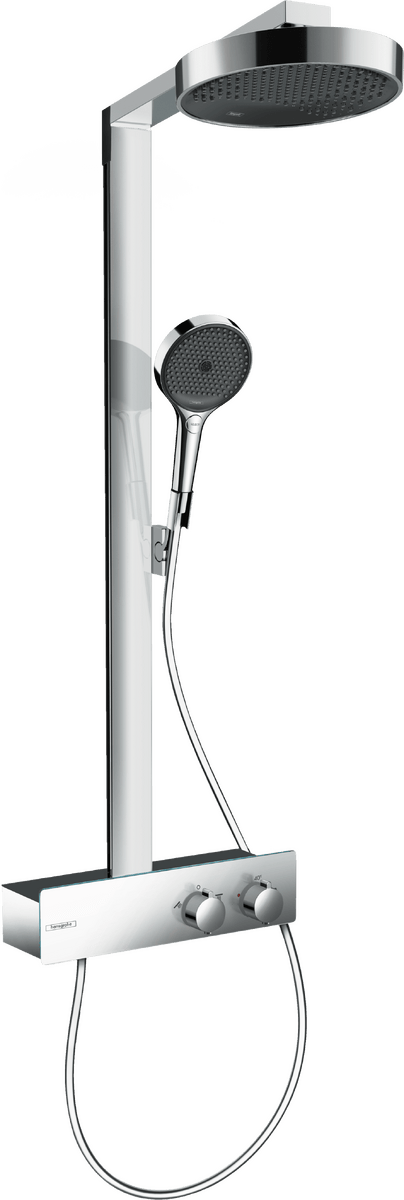 Hansgrohe Rainfinity Shower 250 1jet Overhead with Bar Shower - Chrome - 28742000 - TAP 'N' SHOWER