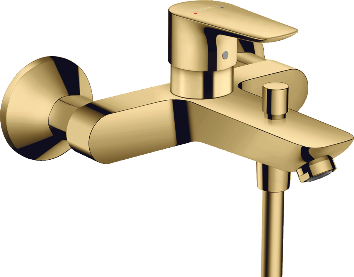 Hansgrohe Talis E Single Lever Manual Bath Mixer For Exposed Installation - Matt White - 71740990 - TAP 'N' SHOWER