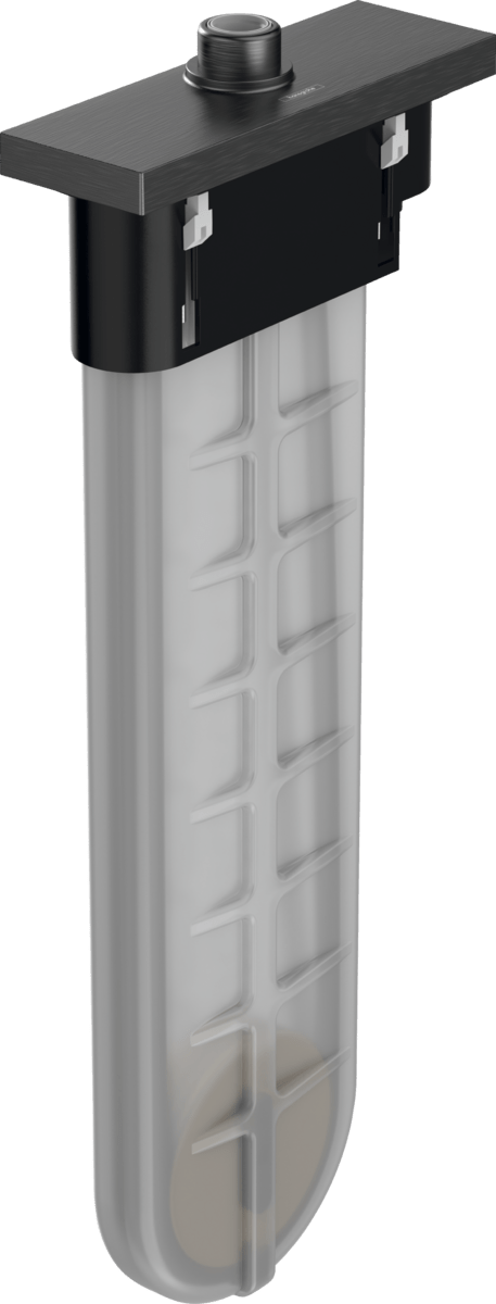 Hansgrohe sBox Finish Set Square - Brushed Black Chrome - 28010340 - TAP 'N' SHOWER