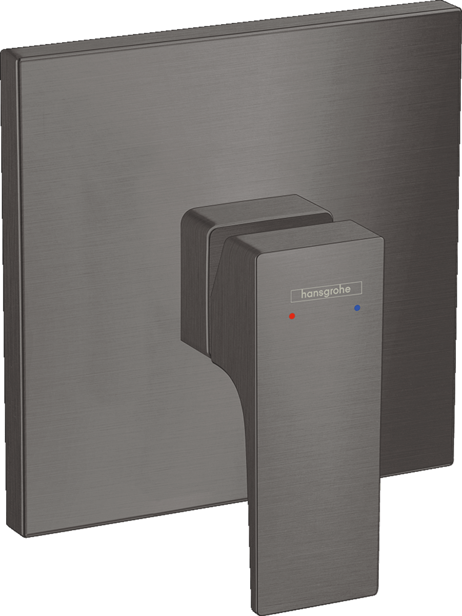 Hansgrohe Metropol Single Lever Manual Shower Mixer For Concealed Installation With Lever Handle - Brushed Black Chrome - 32565340 - TAP 'N' SHOWER