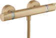 Hansgrohe Ecostat Thermostatic Shower Mixer Comfort For Exposed Installation - Brushed Bronze - 13116140 - TAP 'N' SHOWER