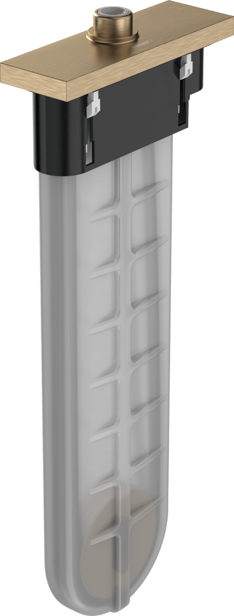 Hansgrohe sBox Finish Set Square - Brushed Bronze - 28010140 - TAP 'N' SHOWER