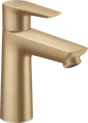 Hansgrohe Talis E Single Lever Basin Mixer 110 Coolstart Without Waste - Brushed Bronze - 71714140 - TAP 'N' SHOWER