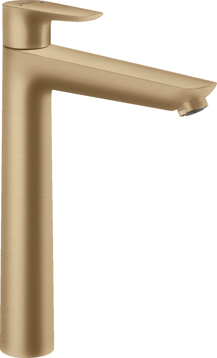 Hansgrohe Talis E Single Lever Basin Mixer 240 Without Waste - Brushed Bronze - 71717140 - TAP 'N' SHOWER