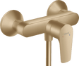 Hansgrohe Talis E Single Lever Manual Shower Mixer For Exposed Installation - Brushed Bronze - 71760140 - TAP 'N' SHOWER