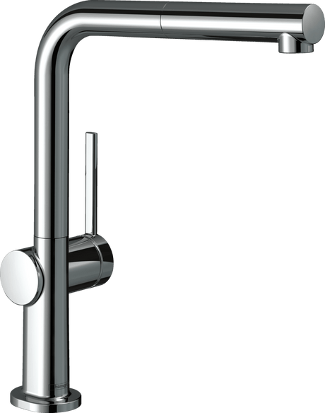 Hansgrohe Talis M54 Single Lever Kitchen Mixer 270 With Pull - out Spout Single Spray Mode - Chrome - 72808000 - TAP 'N' SHOWER