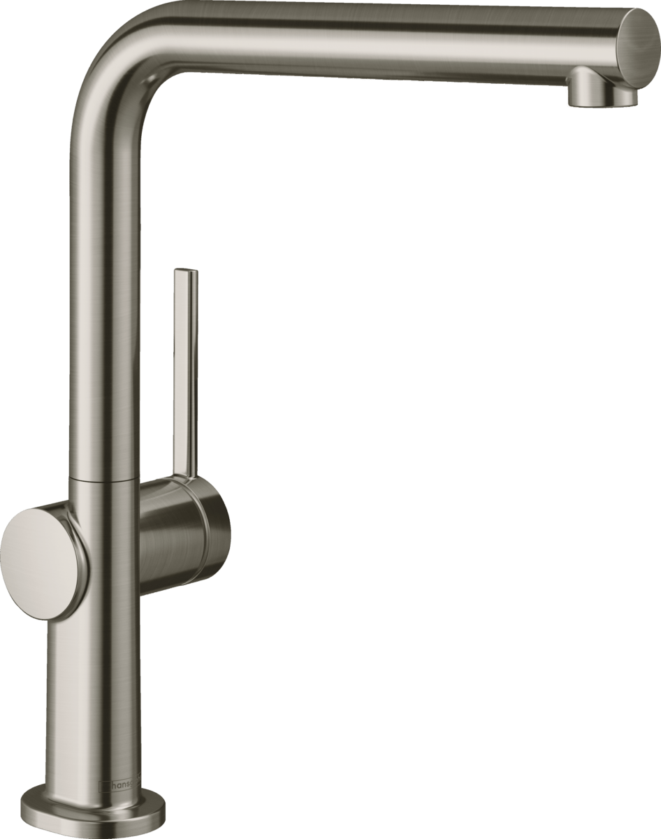 Hansgrohe Talis M54 Single Lever Kitchen Mixer 270 Single Spray Mode - Stainless Steel - 72840800 - TAP 'N' SHOWER