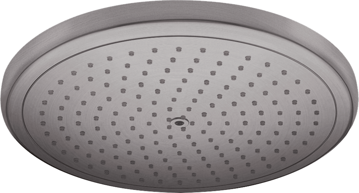 Hansgrohe Croma Overhead Shower 280 1jet - Brushed Black Chrome - 26220340 - TAP 'N' SHOWER