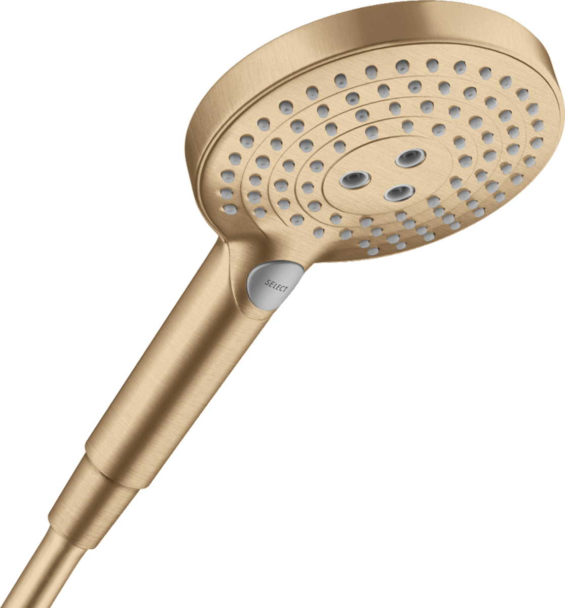 Hansgrohe Raindance Select S Hand Shower 120 3jet Ecosmart 9 L/min - Brushed Bronze - 26531140 - TAP 'N' SHOWER