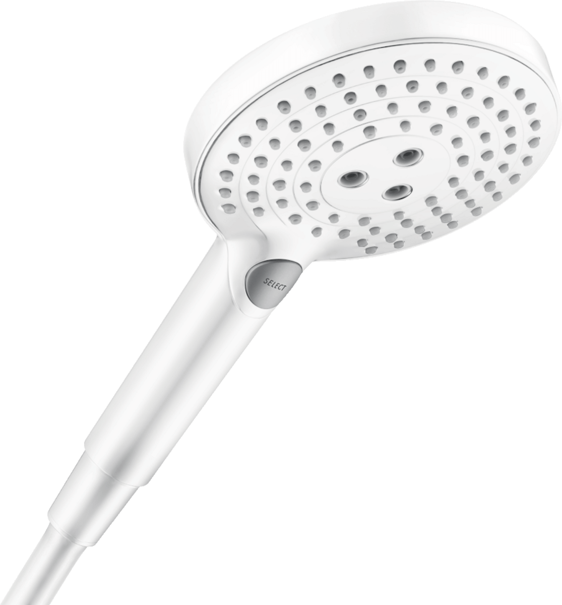 Hansgrohe Raindance Select S Hand Shower 120 3jet - Matt White - 26530700 - TAP 'N' SHOWER