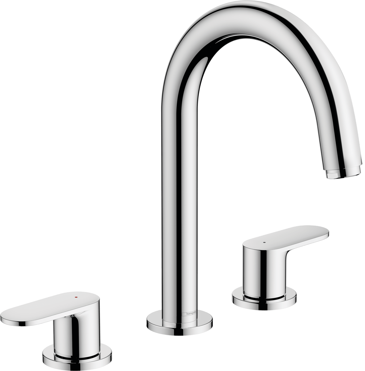 Hansgrohe Vernis Blend 3 - hole Basin Mixer with Pop - up Waste Set - Chrome - 71553000 - TAP 'N' SHOWER