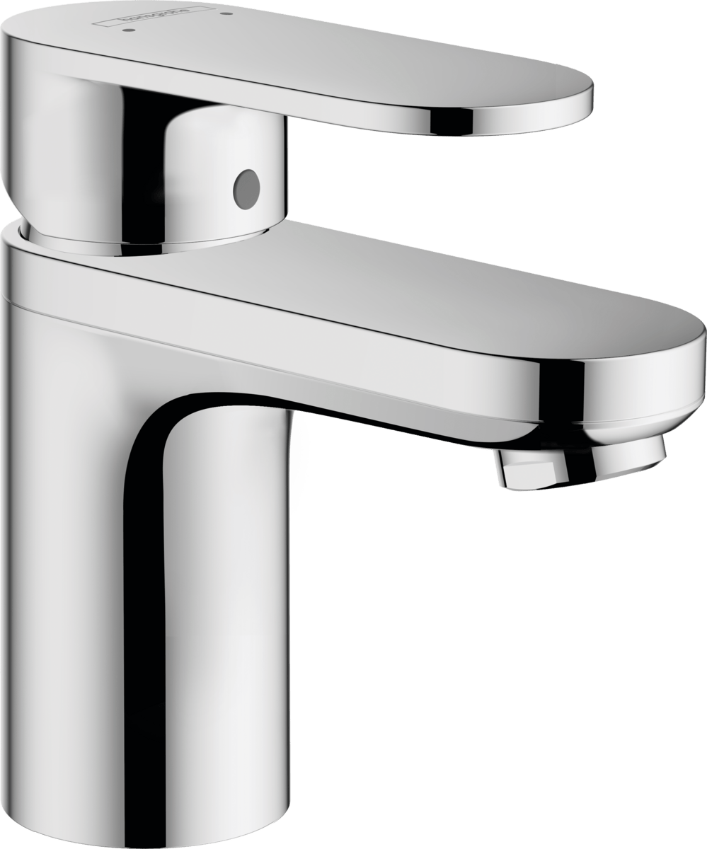 Hansgrohe Vernis Blend Single Lever Basin Mixer 70 with Isolated Water Conduction And Pop - up Waste Set - Chrome - 71570000 - TAP 'N' SHOWER