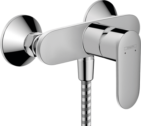 Hansgrohe Vernis Blend Single Lever Shower Mixer For Exposed Installation With 2 Flow Rates - Chrome - 71646000 - TAP 'N' SHOWER