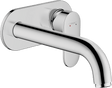 Hansgrohe Vernis Blend Single Lever Basin Mixer For Concealed Installation Wall - mounted With Spout 207 mm - Chrome - 71576000 - TAP 'N' SHOWER
