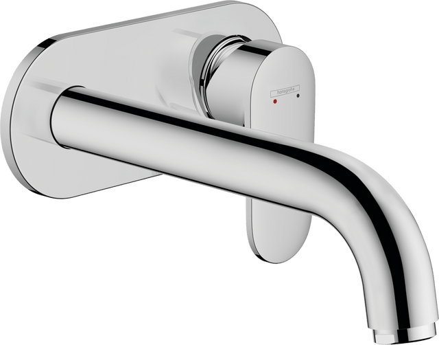 Hansgrohe Vernis Blend Single Lever Basin Mixer For Concealed Installation Wall - mounted With Spout 207 mm - Chrome - 71576000 - TAP 'N' SHOWER